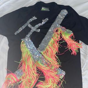 34-36 dance uniform,designed only wore once